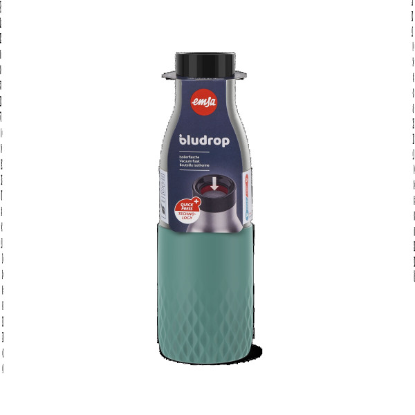 Trinkflasche BLUDROP in grün