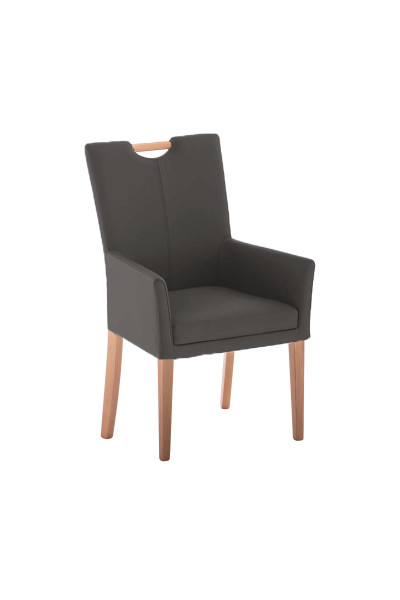 Polsterstuhl COLORADO in  Atlantis anthrazit