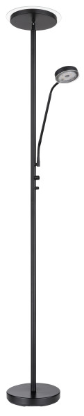 Stehleuchte ERNST in schwarz aus Metall