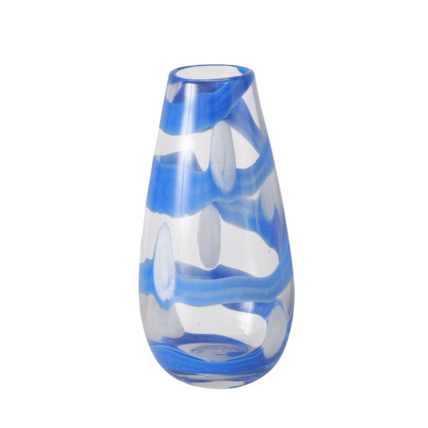 Vase ASCOS in mehrfarbig aus Glas