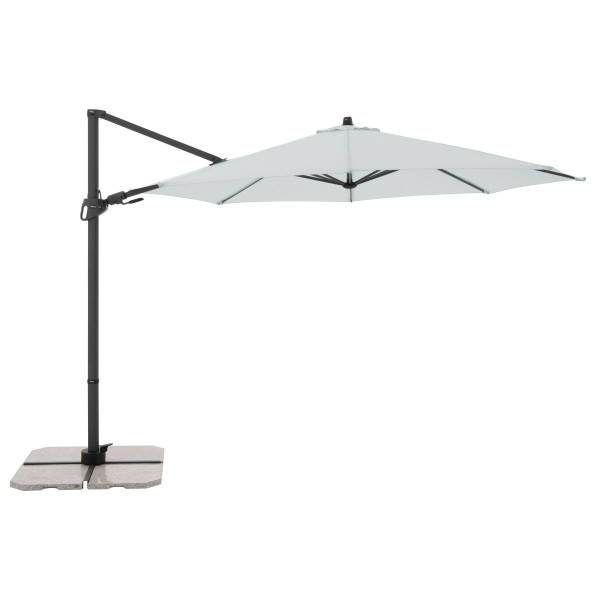 Ampelschirm DERBY DX aus Aluminium