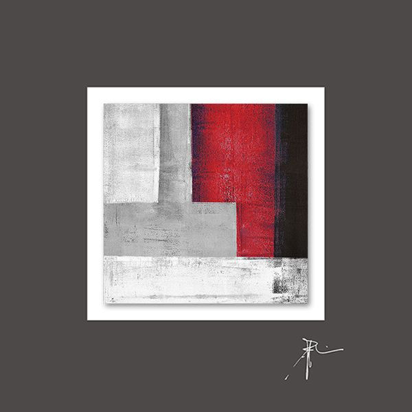 Unikate auf Alupassepartout (BH 50x50 cm)