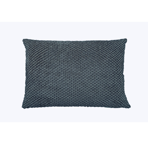 Zierkissen Max stahl in stahl aus Polyester