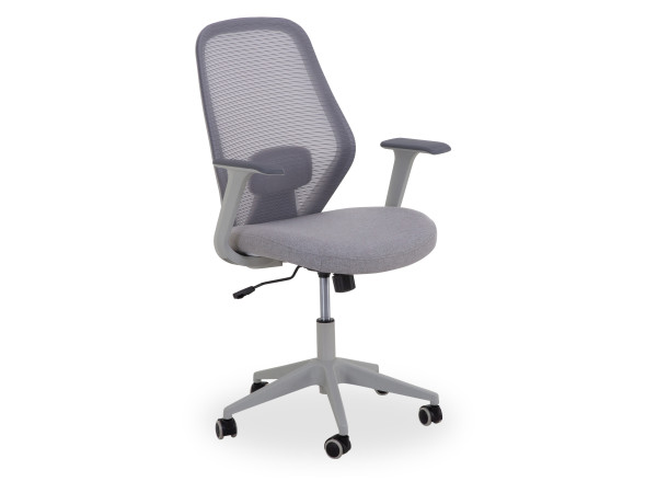 Drehstuhl HARPER AKITA in grau aus Nylon