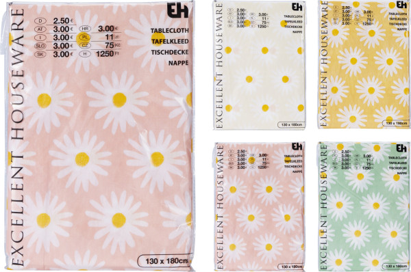 Tischdecke in bunt aus Polyester