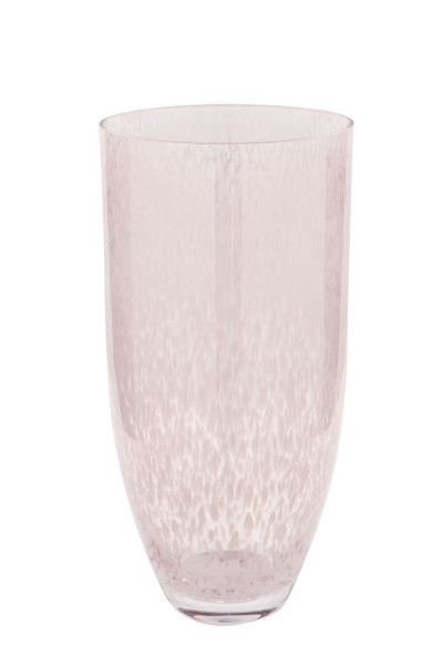 Vase/Windlicht RUMIA in rose aus Glas