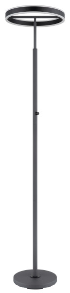 Stehleuchte EMANUEL in anthrazit aus Metall