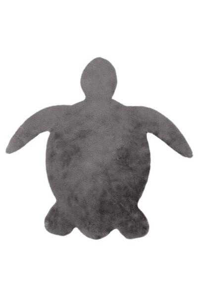 Kinderteppich MY LUNA in grau aus Polyester