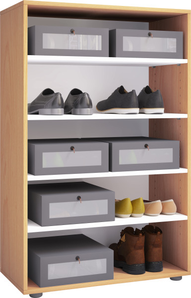 Regal LONA in  Buche aus Dekor