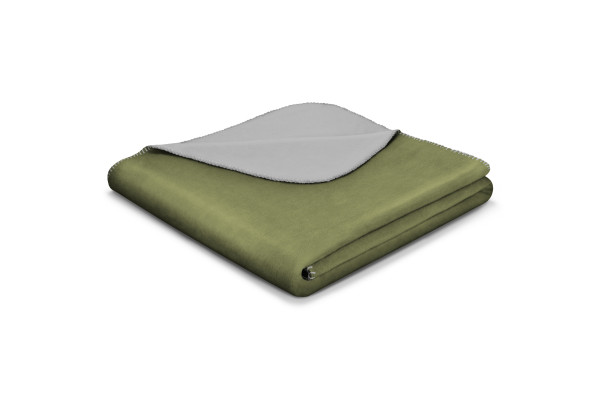 Wendeplaid BASIC SOFT HS/OV in grün aus Mischgewebe