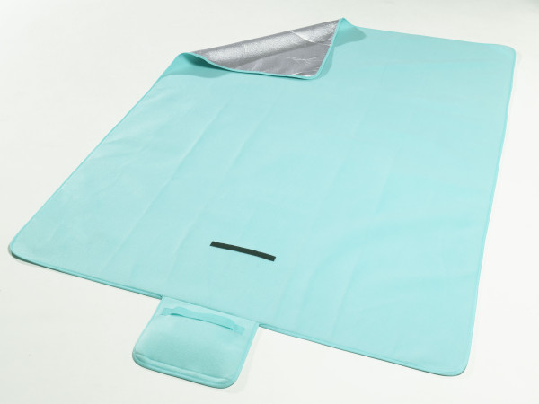 Picknickdecke in türkis aus Polyester