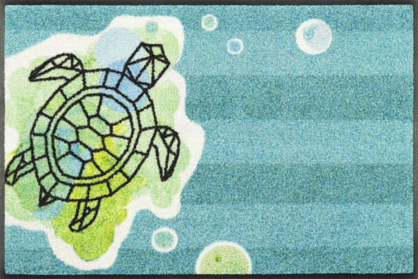 Fußmatte TURTLE SPLASH aus Polyamid