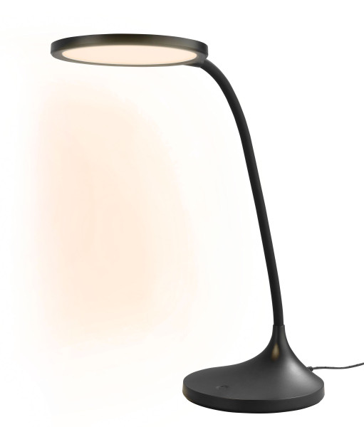 Schreibtischleuchte BRIGHT in schwarz aus Aluminium