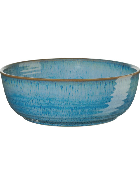 Schüssel POKE BOWLS in blau aus Steinzeug