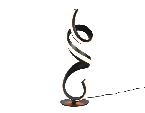 Tischleuchte CINQUE CISENNA in schwarz aus Metall