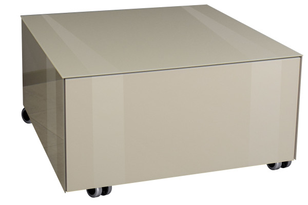 Couchtisch MACKENZIE in kaschmir aus Glas