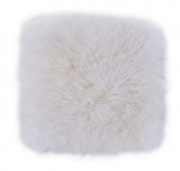 Schaffellkissen weiss (BL 40x40 cm)