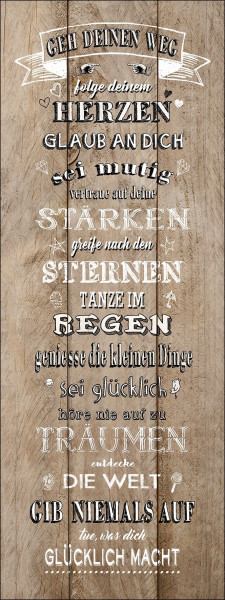Keilrahmenbild COLOURFUL RULES