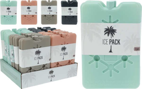 Kühlakku-Set in bunt aus Kunststoff