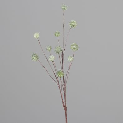 Kunstblume KUGELZWEIG in grün aus Kunststoff
