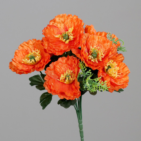 Kunstblume Mohn-Pick