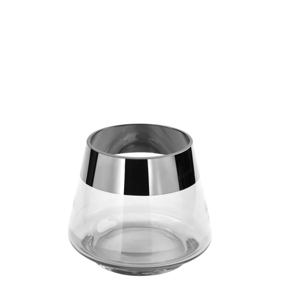Teelichthalter JONA in klar aus Glas