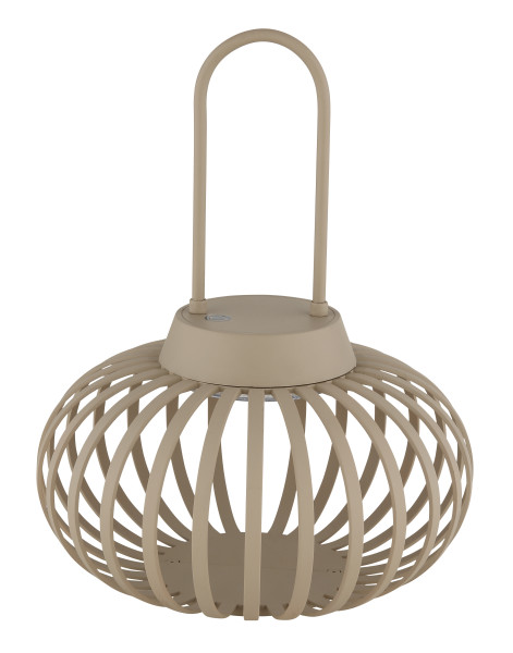 Tischleuchte ALLEGRA in sand aus Metall