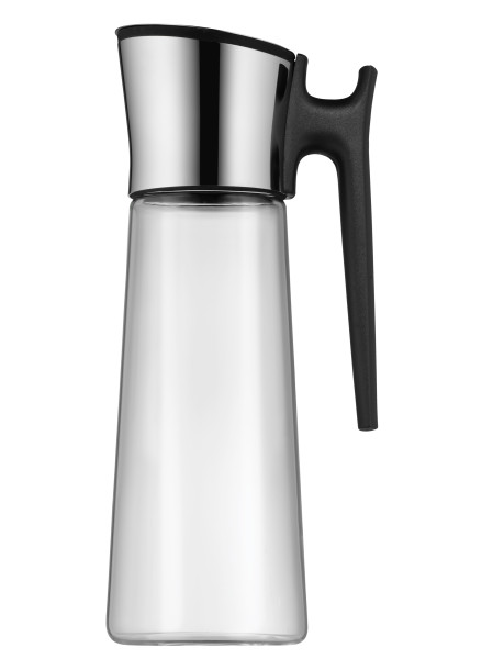 Wasserkaraffe WMF BASIC mit Griff in transparent aus Glas