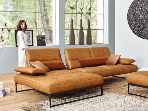 Polsterecke himolla 9360 aus Leder