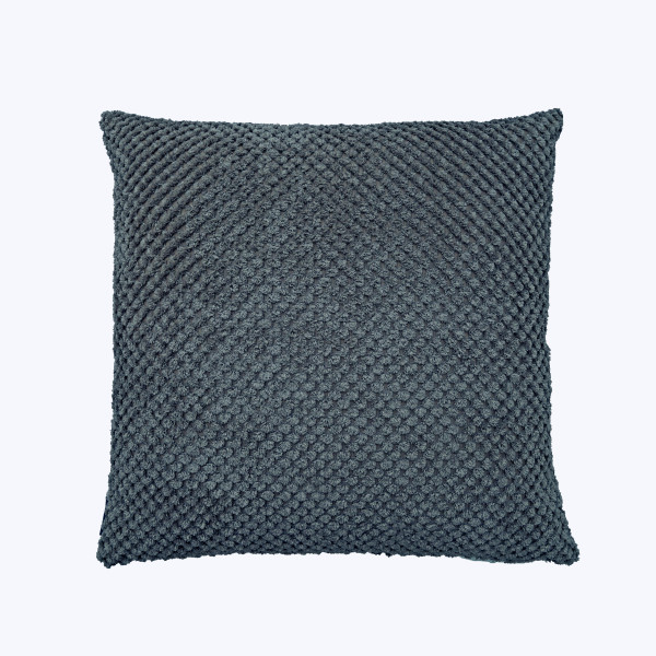 Zierkissen Max stahl in stahl aus Polyester