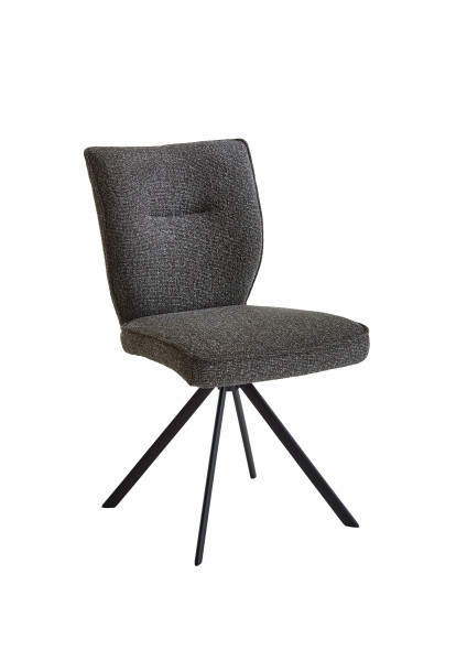 Polsterstuhl STUDIO-LINE in  Regina dark grey