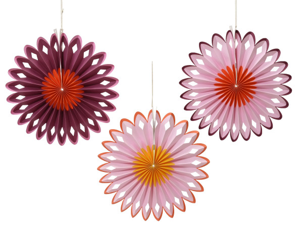 Papierhänger FLOWER in mehrfarbig aus Papier