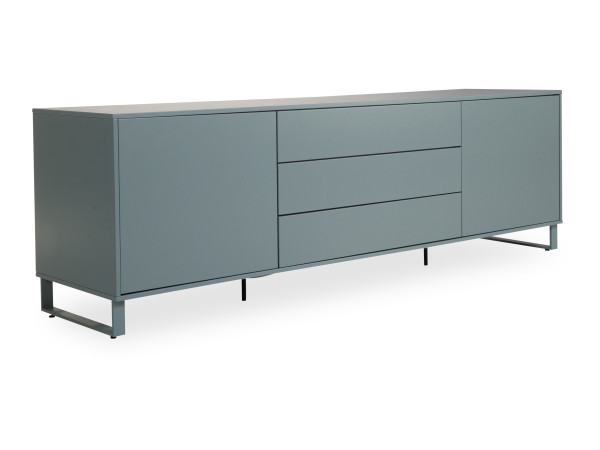 Lowboard arena ARCOS in Agave aus Lack