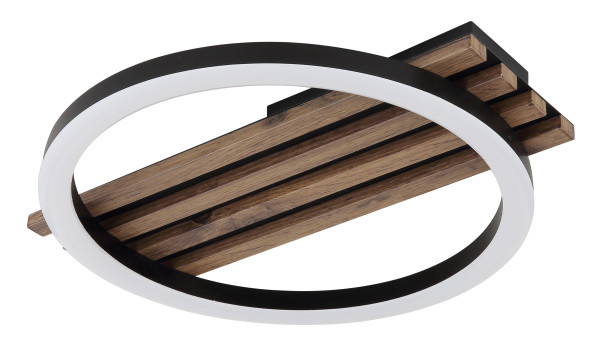 Deckenleuchte TISHA in schwarz aus Metall