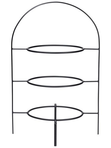 Etagere LIGNE NOIRE in schwarz aus Eisen