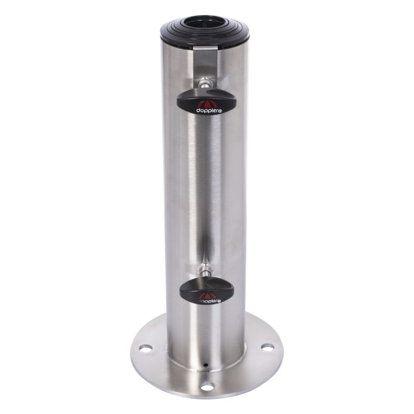 Standrohr doppler in silberfarben