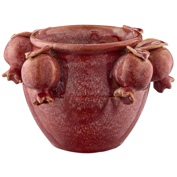 Gefäß GRANATÄPFEL aus Keramik