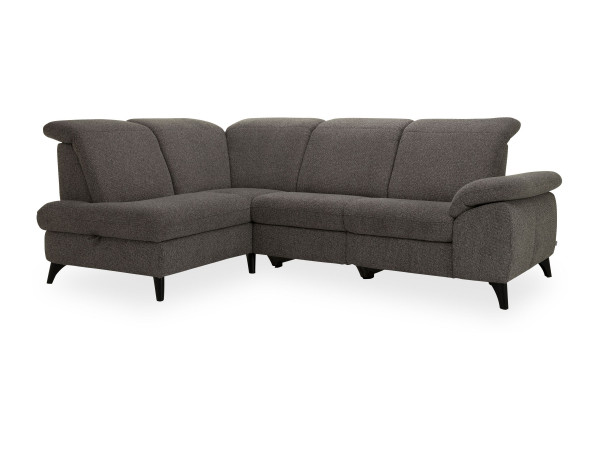 Polsterecke vito Serenity in grau aus Stoff