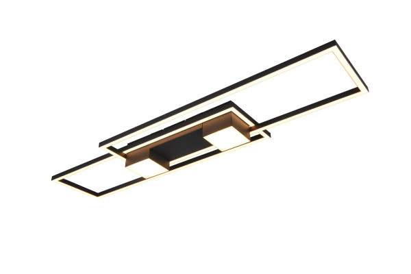 Deckenleuchte ALBANY in schwarz aus Aluminium