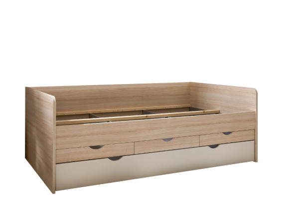 Bett vito ASSUME in Eiche aus Dekor