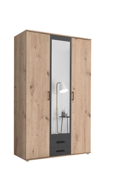 Kleiderschrank HARPER BELLAC in Artisaneiche aus Dekor