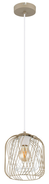 Hängeleuchte DICHTI in sand aus Metall