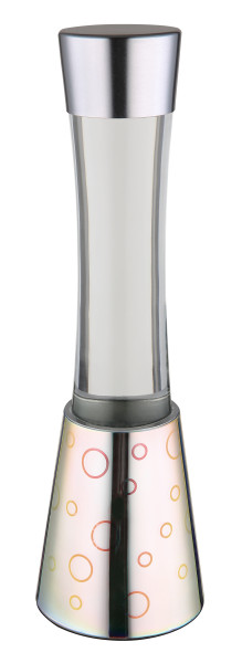 Tischleuchte SPARKLE in verchromt aus Glas