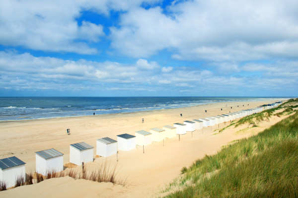 Akustikbild STRANDHÄUSER aus Materialmix