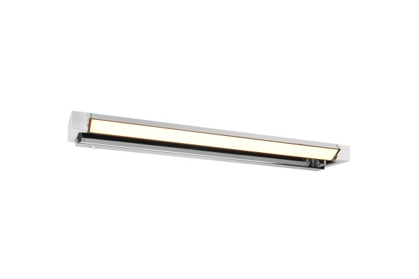 Wandleuchte FABRIZIO in chromfarben aus Aluminium