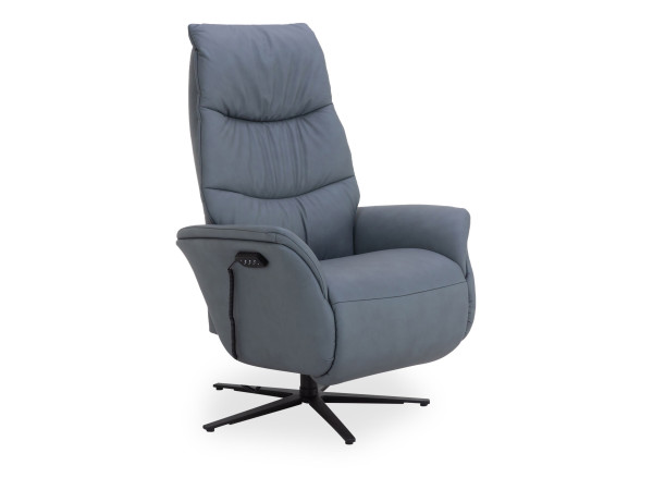 Relaxsessel himolla KARSPITZE in aqua aus Leder