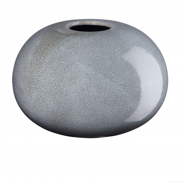 Vase DENIM in blau aus Steinzeug