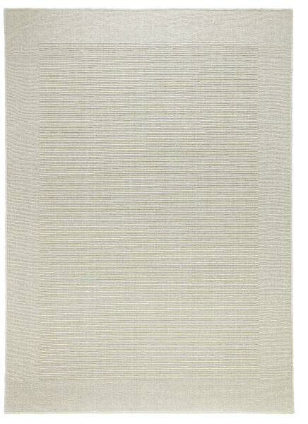 Teppich VERMONTO in weiß aus Schurwolle