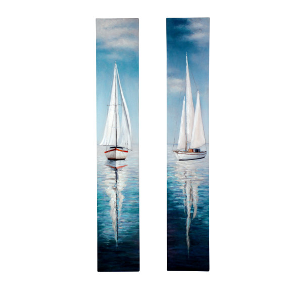Bild SAILING BOATS in blau