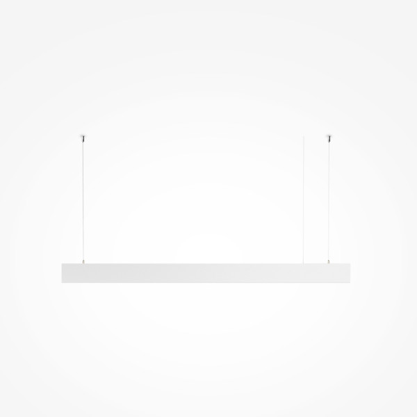 Pendelleuchte BASIS in weiß aus Aluminium